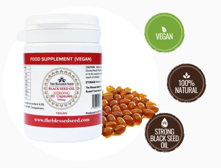 black seed oil vegan capsule