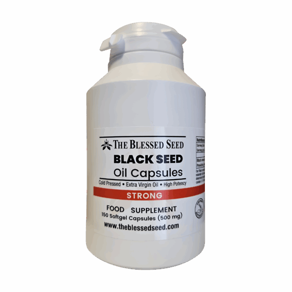 STRONG Black Seed Oil Capsules - 150 x 500mg
